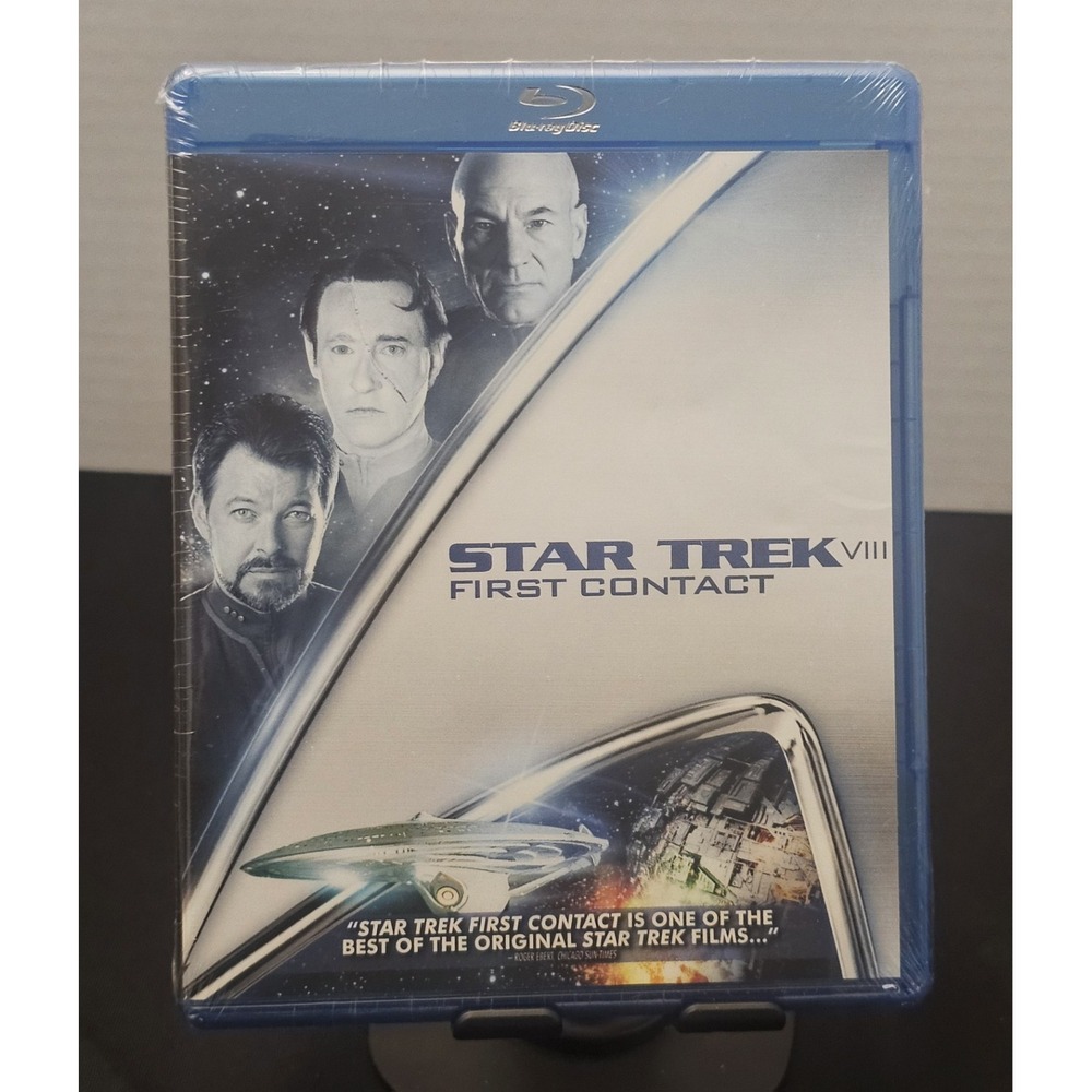 STAR TREK VIII FIRST CONTACT New Sealed Blu-ray Patrick Stewart‎ Jonathan Frakes - Picture 1 of 3